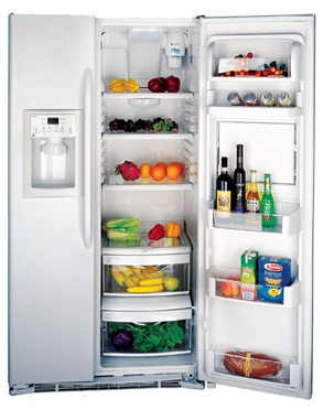 GE对开门冰箱铸就储存典范