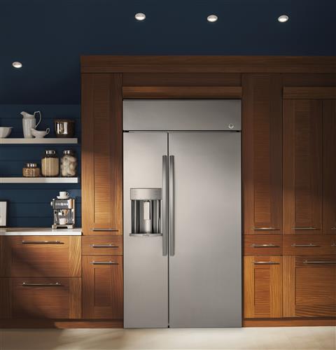 嵌入式GE冰箱让你家的厨房风格更统一