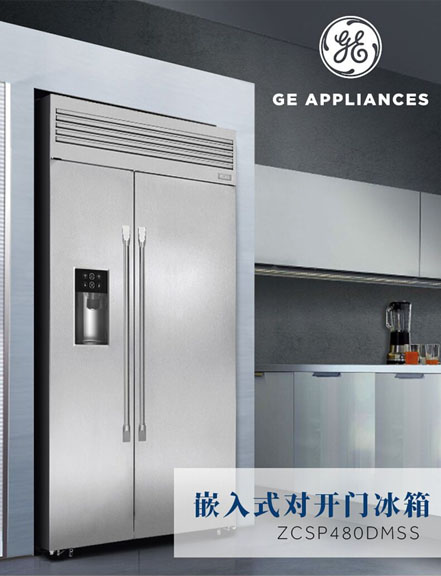 精品大两门GE Appliances（通用）冰箱