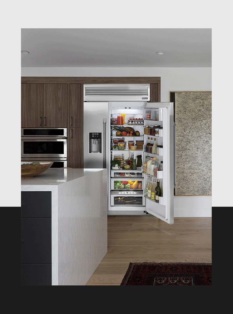 通用GE冰箱为鲜味食物提供最完美的解决方案